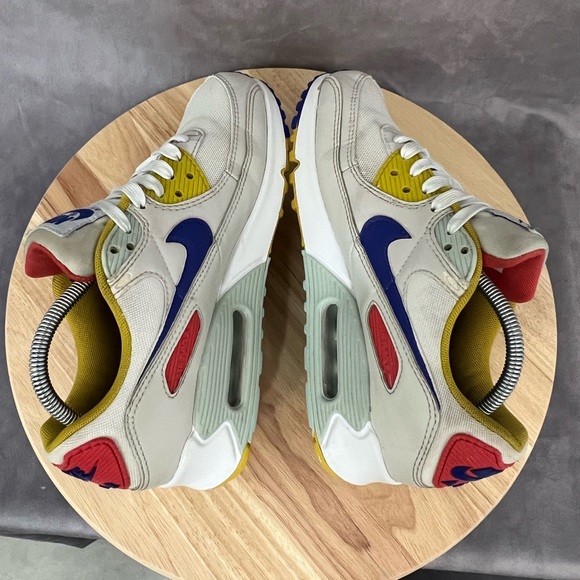 Nike Air Max 90 'Summit White' Multi Color - Picture 5 of 10